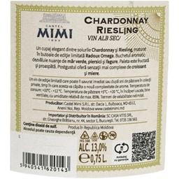 Castel Mimi | Vin alb sec Governor 0.75L