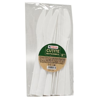 MEGA | Cutite reutilizabile, 10 bucati