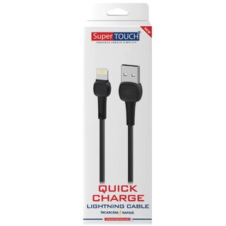 Super Touch | Cablu Lightning, cu incarcare rapida