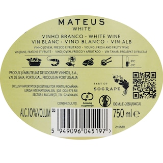 Mateus | Vin alb demisec 0.75L