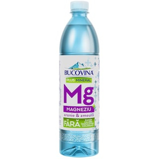 Bucovina | Plus mineral | Apa imbogatita cu zinc, ghimbir si capsuni 700ml