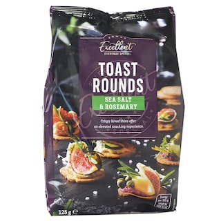 Excellent | Paine prajita cu sare de mare si rozmarin 125g