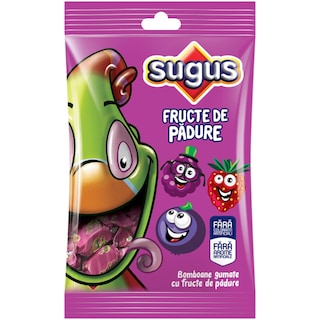Sugus | Bomboane gumate moi cu fructe de padure 80g
