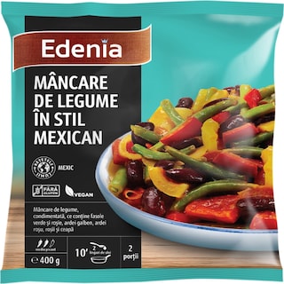 Edenia | Mancare de legume in stil mexican 400g
