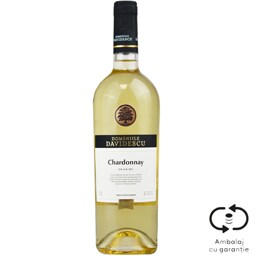 Domeniile Davidescu | Vin alb sec Chardonnay 0.75L