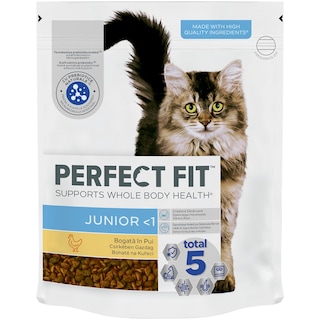 Perfect Fit | Hrana uscata, completa, bogat in pui, pentru pui de pisica 750g