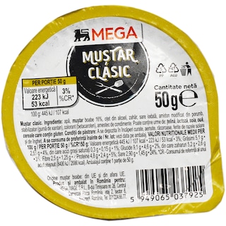 MEGA | Mustar clasic 50g