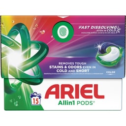 Ariel | Detergent Color, 15 capsule