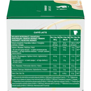 Starbucks | Cafea Caffe Latte, 12 capsule