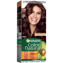 Garnier | Color Naturals | Vopsea de par permanenta 4.15 Ciocolata amaruie