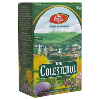 Fares | Ceai din plante medicinale pentru colesterol 50g