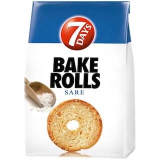 7Days | Bake Rolls | Rondele de paine cu sare 80g