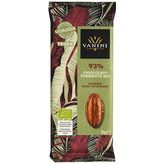 Vanini | Ciocolata neagra bio, 93% cacao 85g
