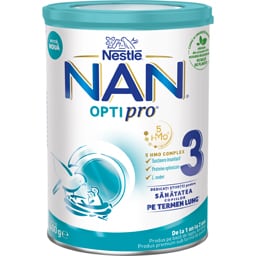 NAN Optipro | Lapte praf Optipro 3, intre 1-2 ani 400g
