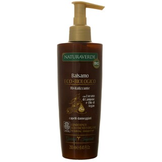NaturaVerde | Balsam pentru par deteriorat cu zmeura si ulei de argan 250ml