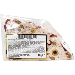 Quaranta | Felie de tort nougat cu migdale, alune si diverse fructe 110g
