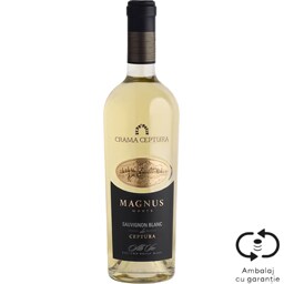 Crama Ceptura | Vin alb Magnus Monte Sauvignon Blanc 0.75L