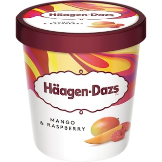 Haagen-Dazs | Inghetata mango si zmeura 400g
