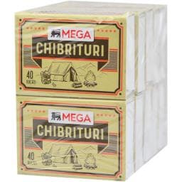 Chibrituri, 10 cutii x 40 bete