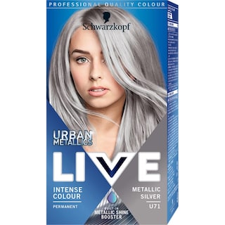 Live | Color | Vopsea de par Metallic Silver U71