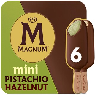 Magnum | Mini | Inghetata mini fistic si alune 6x55ml