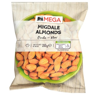 MEGA | Migdale crude 200g