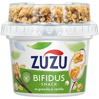 Zuzu | Iaurt cu granola si vanilie 168g