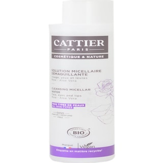 Cattier | Solutie micelara demachianta bio cu extract de trandafiri si aloe vera 300ml