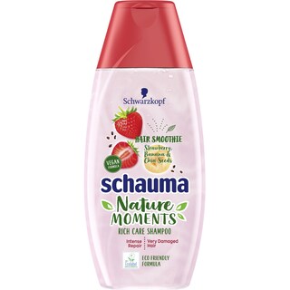 Schauma | Sampon pentru repararea si regenerarea parului cu capsuni, banana si seminte de chia 250ml