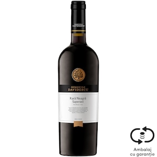 Domeniile Davidescu | Vin rosu Rara Neagra Saperavi 0.75L