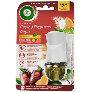 Aparat electric odorizant Sangria 19ml