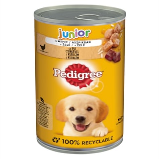 Pedigree | Hrana umeda cu pui, pentru caini Junior 400g