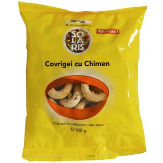 Solaris | Covrigei cu chimen 100g