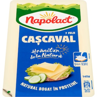 Napolact | Cascaval felii 140g