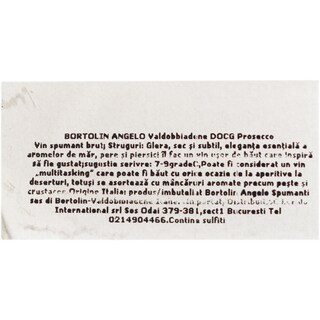Bortolin Angelo | Prosecco 0.75L