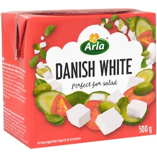 Arla | Specialitate Danish White din lapte si grasimi vegetale 500g