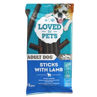 Loved by Pets | Batoane cu miel pentru caini adulti 120g