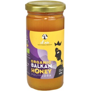 Ol'eve | Miere de albine poliflora balcanica organica 320g