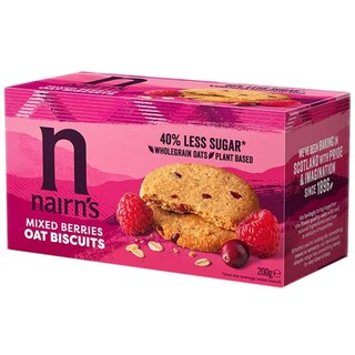 Nairn's | Biscuiti din ovaz cu fructe de padure 200g