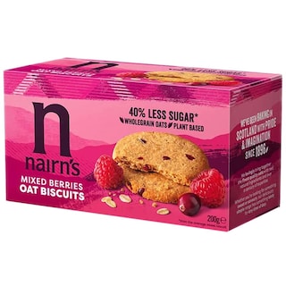 Nairn's | Biscuiti din ovaz cu fructe de padure 200g