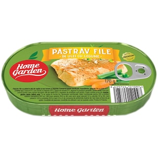 Home Garden | Pastrav file in ulei cu legume 170g