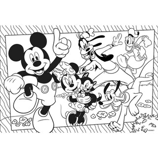 Lisciani | Puzzle de podea 2 in 1, 4 x 48 piese, diverse modele