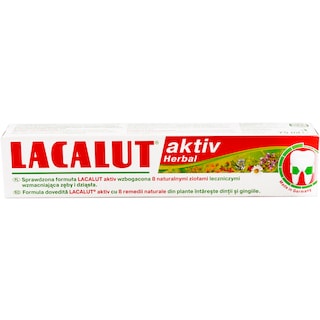 Lacalut | Pasta de dinti Aktiv Herbal 75ml