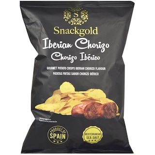 Snackgold | Chipsuri cu aroma de chorizo iberic 125g