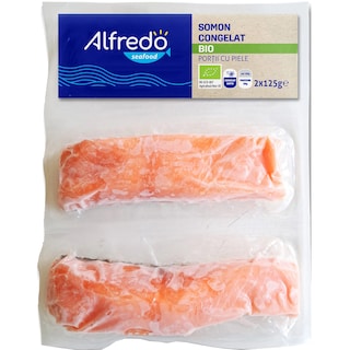 Alfredo Seafood | File somon bio congelat 250g