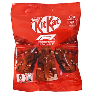 KitKat | Icon | Mini figurine de ciocolata masinute Formula 1 66g