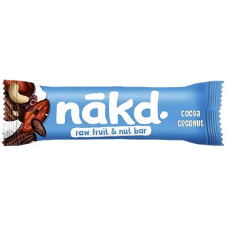 Nakd | Baton raw vegan cu cacao si nuca de cocos fara gluten 35g
