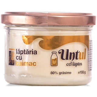 Laptaria cu caimac | Untul cel laptos 80% grasime 150g