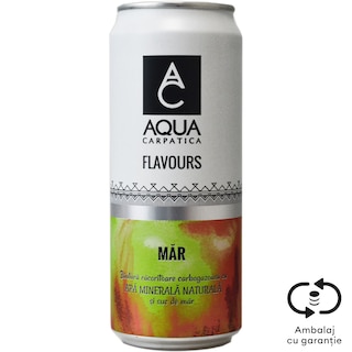 Aqua Carpatica | Apa minerala naturala carbogazoasa cu suc de mar 330ml