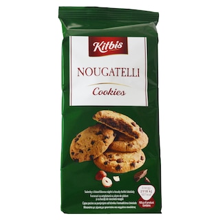 Kitbis | Fursecuri cu umplutura cu alune de padure si cu bucati de ciocolata neagra 200g